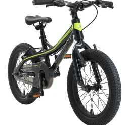 BikeStar Mountainbike Alu Kinderfiets 16 Inch Zwart /Groen^ Kinderfietsen