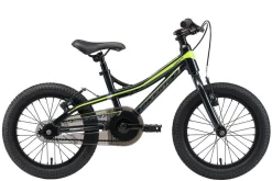 BikeStar Mountainbike Alu Kinderfiets 16 Inch Zwart /Groen^ Kinderfietsen