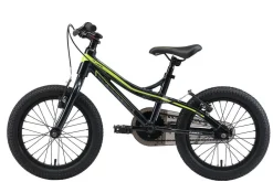 BikeStar Mountainbike Alu Kinderfiets 16 Inch Zwart /Groen^ Kinderfietsen