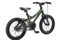 BikeStar Mountainbike Alu Kinderfiets 16 Inch Zwart /Groen^ Kinderfietsen