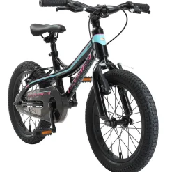 BikeStar Mountainbike Kinderfiets 16 Inch Zwart^ Kinderfietsen