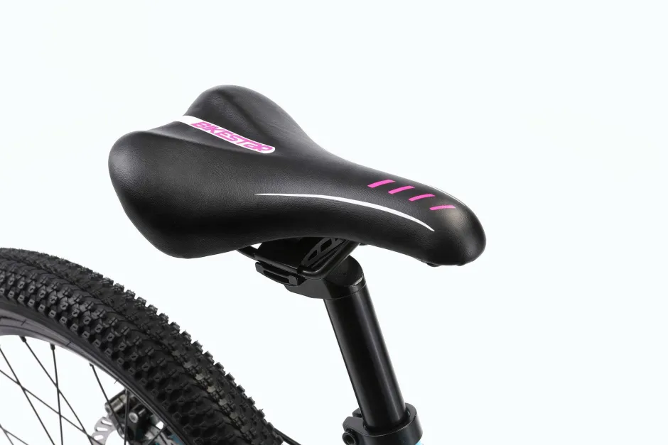 BikeStar Mtb Kinderfiets 20 Inch Wit /Turquiose, 7 Speed^ Kinderfietsen