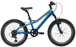 BikeStar Mtb Kinderfiets 20 Inch Blauw /Groen, 7 Speed^ Kinderfietsen