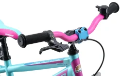 BikeStar Urban Jungle Kinderfiets 16 Inch Paars /Turquoise^ Kinderfietsen