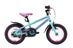 BikeStar Urban Jungle Kinderfiets 14 Inch Turquoise^ Kinderfietsen