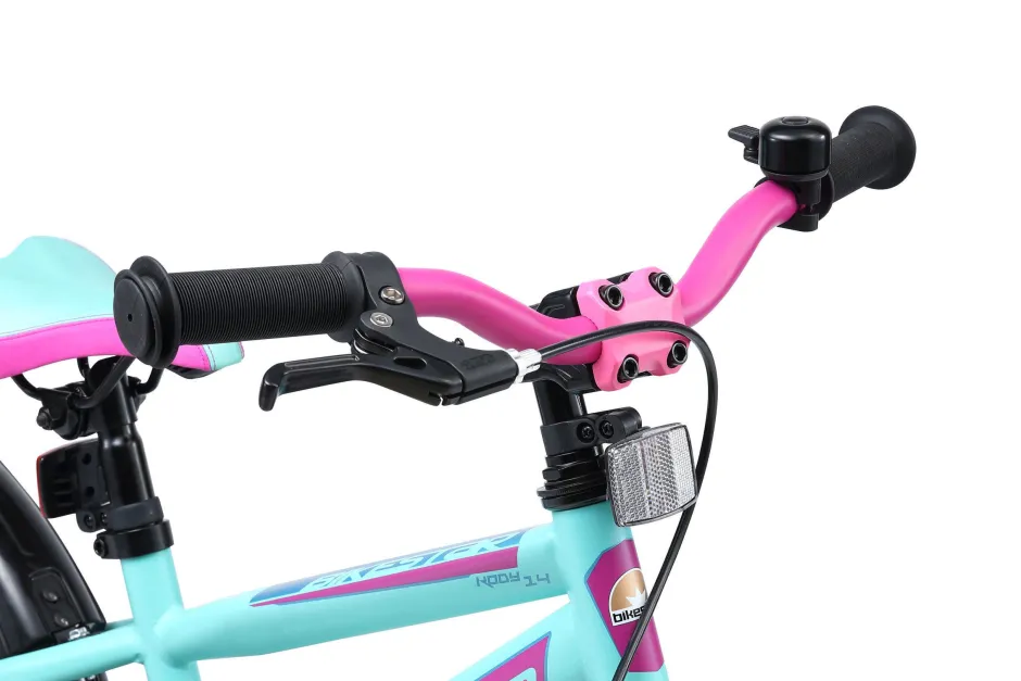 BikeStar Urban Jungle Kinderfiets 14 Inch Turquoise^ Kinderfietsen