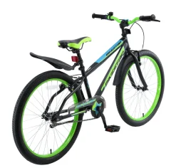 BikeStar Urban Jungle Kinderfiets 24 Inch Zwart^ Kinderfietsen