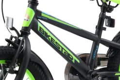 BikeStar Urban Jungle Kinderfiets 16 Inch Zwart /Groen^ Kinderfietsen