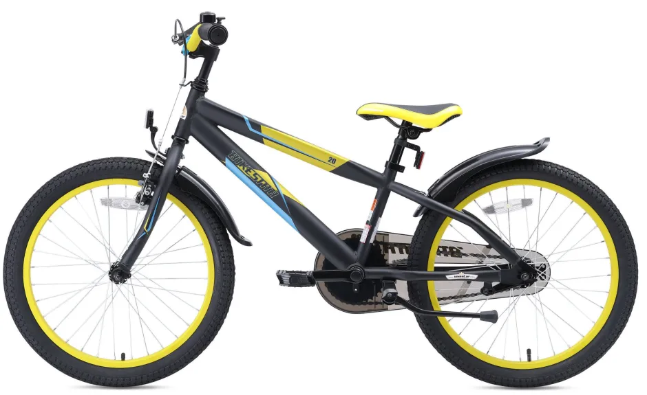 BikeStar Urban Jungle Kinderfiets 20 Inch Zwart^ Kinderfietsen