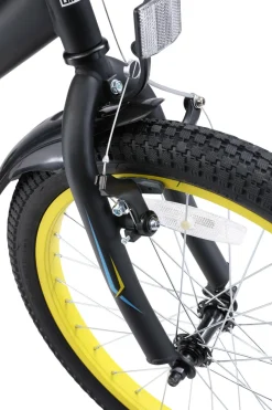 BikeStar Urban Jungle Kinderfiets 20 Inch Zwart^ Kinderfietsen