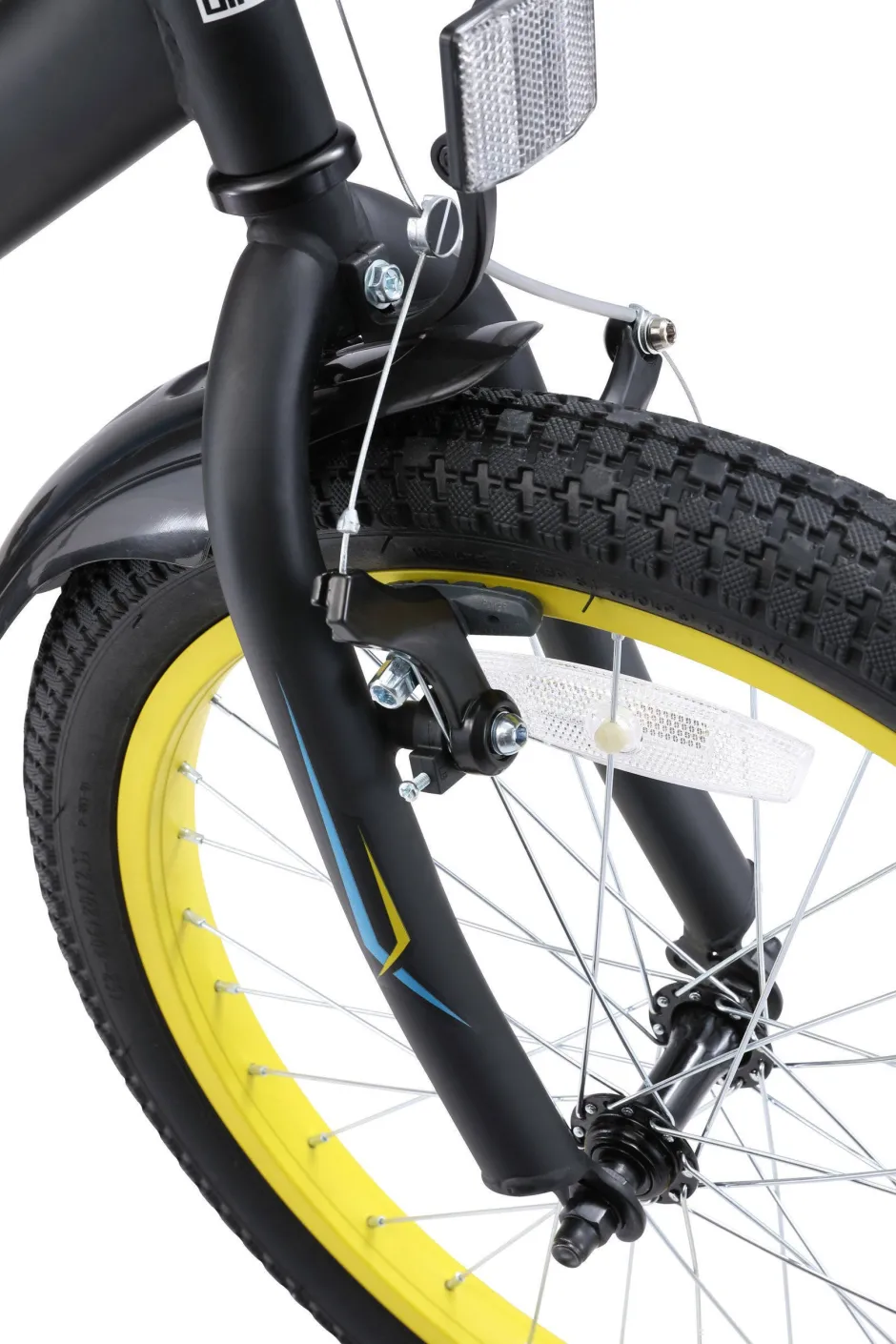 BikeStar Urban Jungle Kinderfiets 20 Inch Zwart^ Kinderfietsen