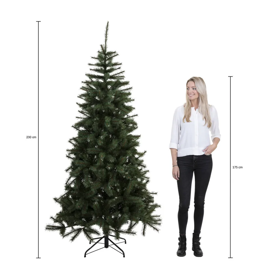 Black Box Trees Verlichte Kerstboom Toronto (H230Xo140 Cm) New
