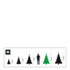 Black Box Trees Verlichte Kerstboom Millington (H215 X O109 Cm) Online