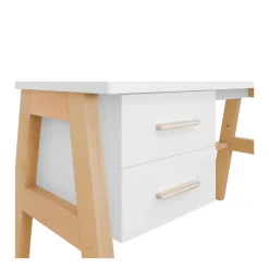 Bopita Bureau Lisa Wit/Naturel Discount