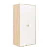 Bopita 2-Deurskast Lucas Wit/Naturel