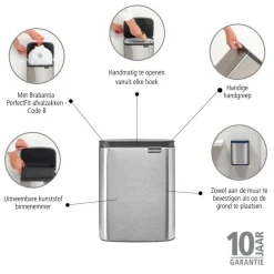 Brabantia Bo Afvalemmer (7L) Best
