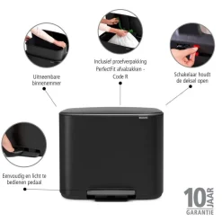 Brabantia Bo Pedaalemmer (36L) Discount