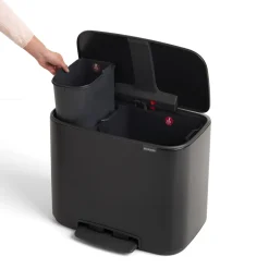 Brabantia Bo Pedaalemmer (23L+11L) Hot
