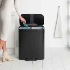 Brabantia Bo Prullenbak (2X30L) (Afvalscheiding) Discount