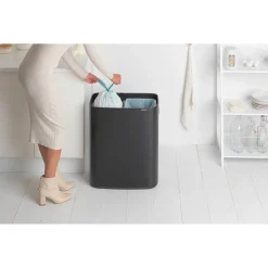 Brabantia Bo Touch Bin Prullenbak (2X30L) (Afvalscheiding) Clearance