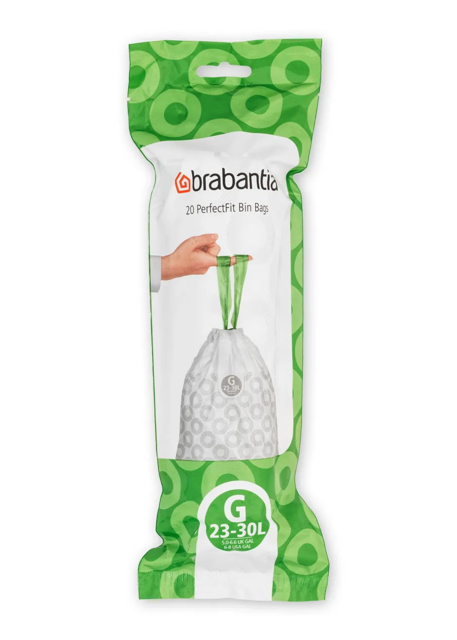 Brabantia Perfectfit Afvalzak (23-30L) (6 X 20 Zakken) Discount