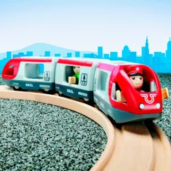Brio Houten Rode Passagierstrein - 33505^ Houten Speelgoed