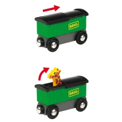 Brio Houten Trein Met Safari Dieren^ Houten Speelgoed