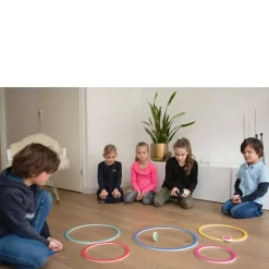 BS Toys 5 Hoepelspellen^ Houten Speelgoed