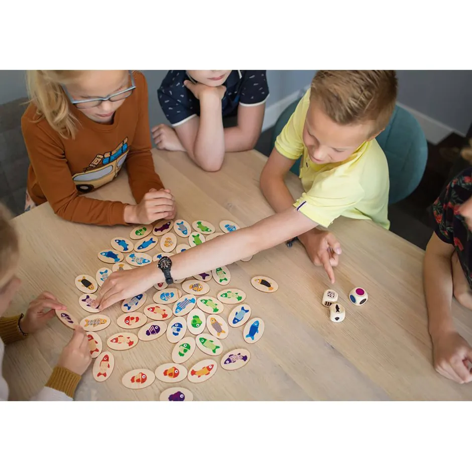 BS Toys Find The Fish^ Houten Speelgoed