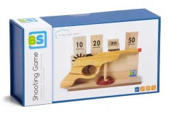 BS Toys Ga202 Elastieken Pistool^ Houten Speelgoed