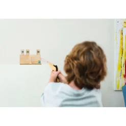 BS Toys Ga202 Elastieken Pistool^ Houten Speelgoed