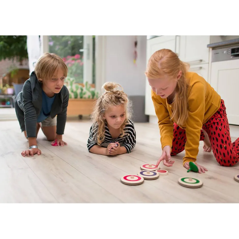 BS Toys Indoor Curling^ Houten Speelgoed