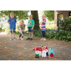 BS Toys Kabouter Bowling^ Houten Speelgoed