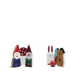 BS Toys Kabouter Bowling^ Houten Speelgoed