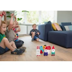 BS Toys Kabouter Bowling^ Houten Speelgoed