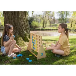 BS Toys Vier Bij Elkaar^ Houten Speelgoed