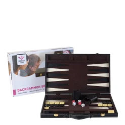 Buffalo Backgammon Ingelegd 46 X 30 Cm Zwart Backgammon Ingelegd Zwart (46X30 Cm)^ Bordspellen