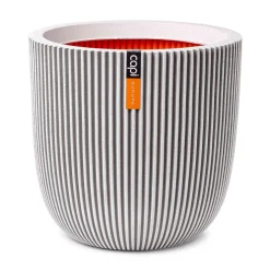 Capi Bloempot Nature Groove (O43X41 Cm)^ Bloempotten