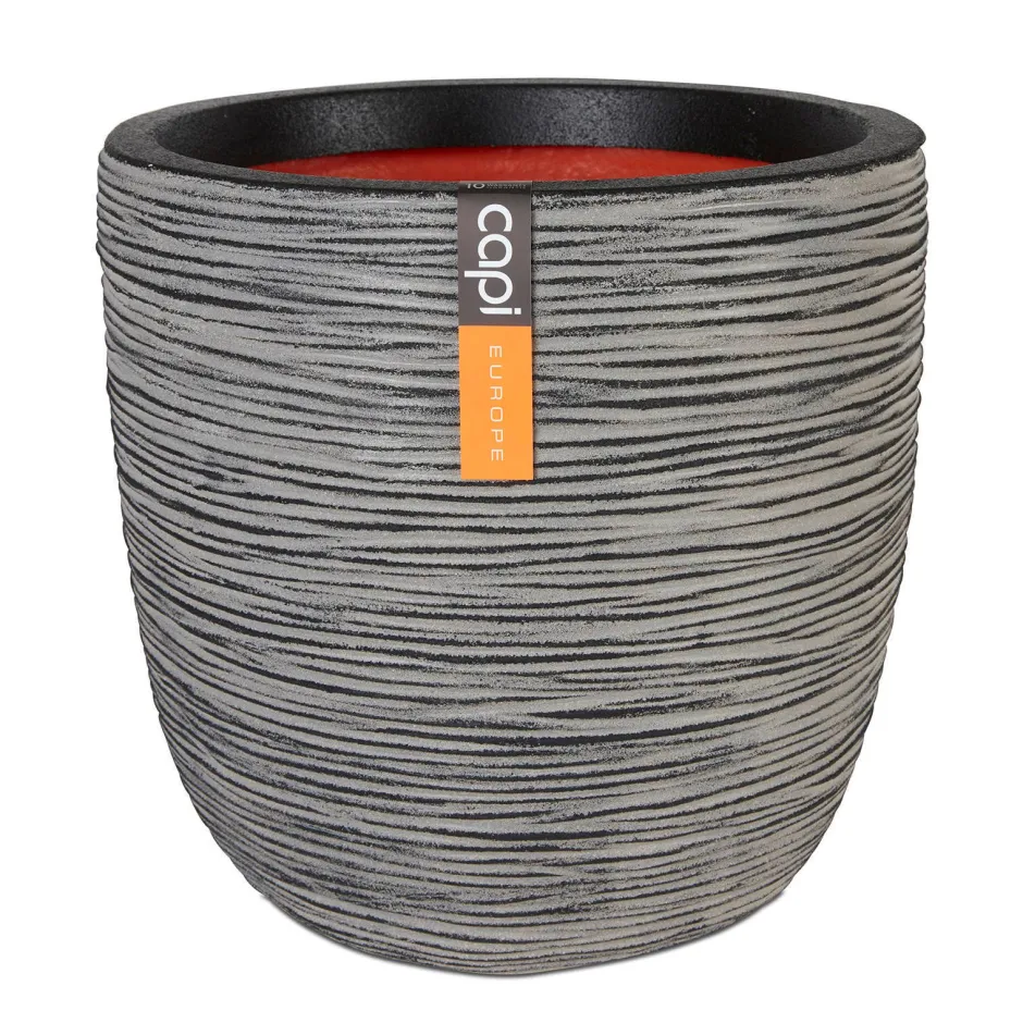 Capi Bloempot Nature Rib (O43X41 Cm)^ Bloempotten