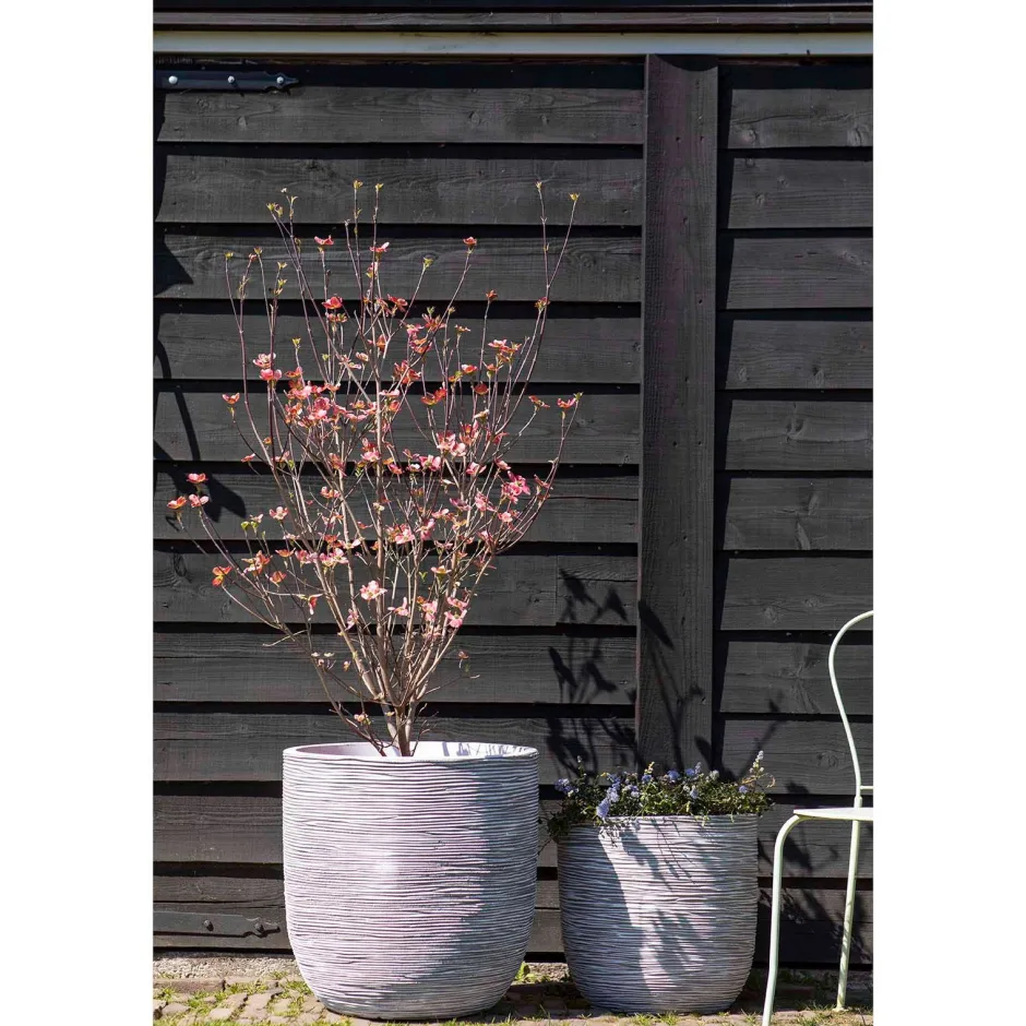 Capi Bloempot Nature Rib (O35X34 Cm)^ Bloempotten