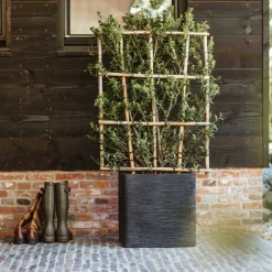 Capi Bloempot Nature Rib (50X50X50 Cm)^ Bloempotten