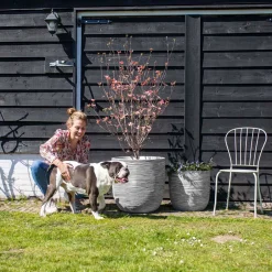 Capi Bloempot Nature Rib (O55X53 Cm)^ Bloempotten