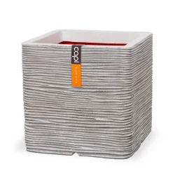 Capi Bloempot Nature Rib (40X40X40 Cm)^ Bloempotten