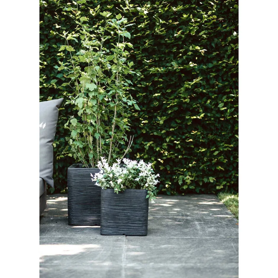 Capi Bloempot Nature Rib (30X30X30 Cm)^ Bloempotten
