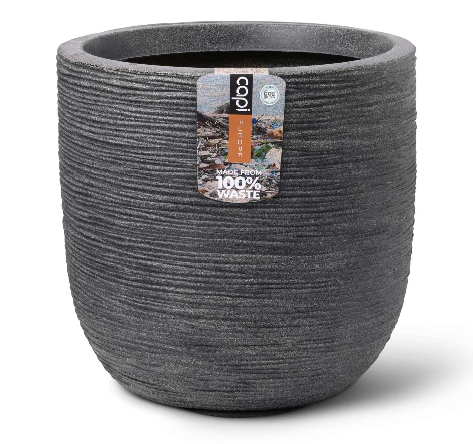 Capi Bloempot Waste Rib (O43X41 Cm)^ Bloempotten