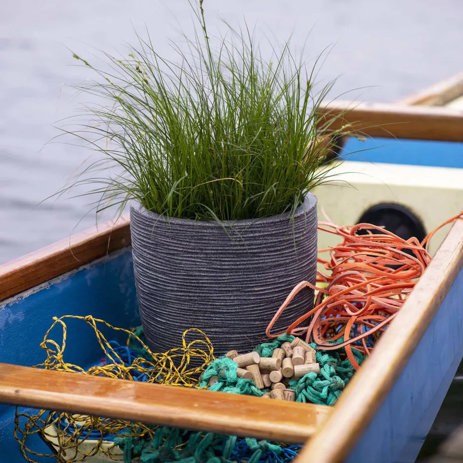 Capi Bloempot Waste Rib (O43X41 Cm)^ Bloempotten