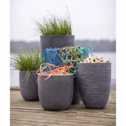 Capi Bloempot Waste Rib (O43X41 Cm)^ Bloempotten