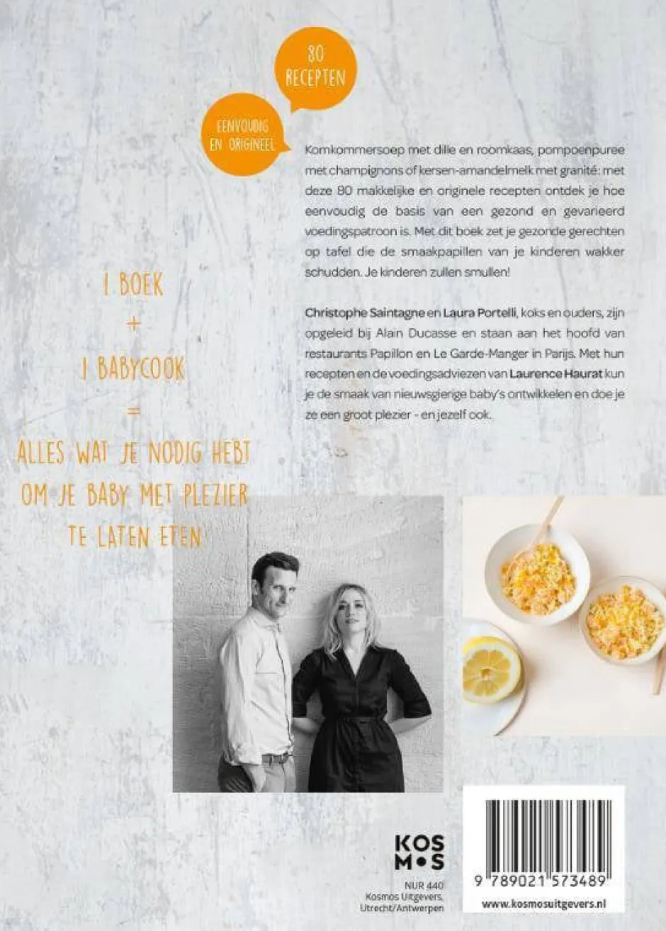 wehkamp Christophe Saintagne En Laura Portelli Beaba Mijn Eerste Hapjes Met Babycook^ Kookboeken