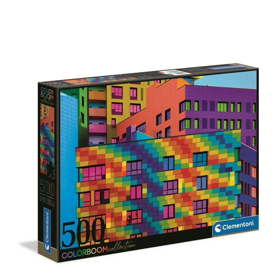 Clementoni Squares - Colorboom Collection Legpuzzel 500 Stukjes^ Puzzels