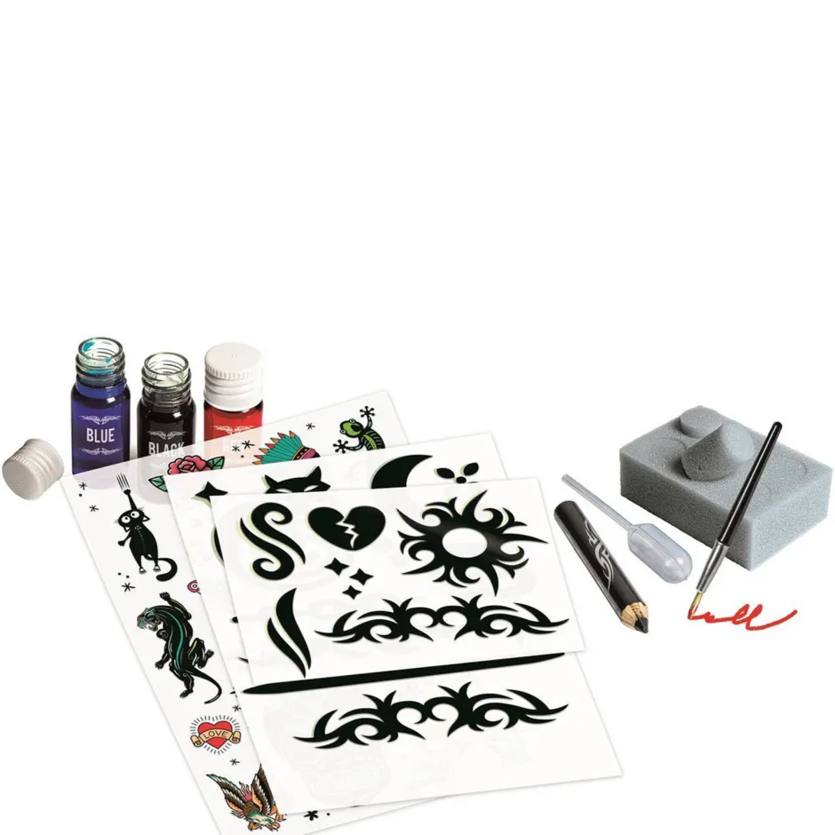 Clementoni Wetenschap & Spel Tattoo Art^ Houten Speelgoed